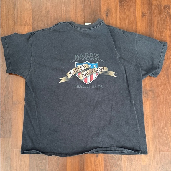 Vintage Y2K Harley-Davidson Dark Gray 'Good Ol' Boys' Tee - Picture 2 of 4